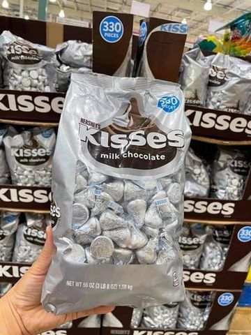  Chocolate sữa Hershey’s Kisses - Bịch 1.58kg 