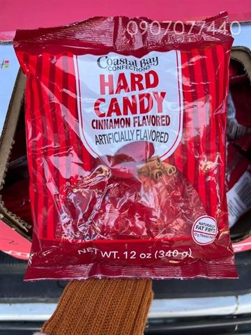  Kẹo quế Coastal Bay Confections Cinnamon Flavored Hard Candy 
