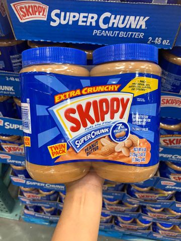 Bơ Đậu Phộng Skippy Cream Peanut Butter 1.36kg 