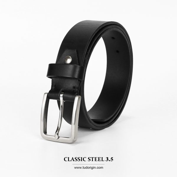 Thắt lưng nam CLASSIC Steel - Black 4