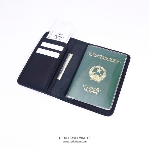 TUDO Travel Wallet đen 1