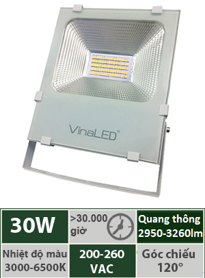 Đèn Led Pha 30W Vinaled FL-AG30