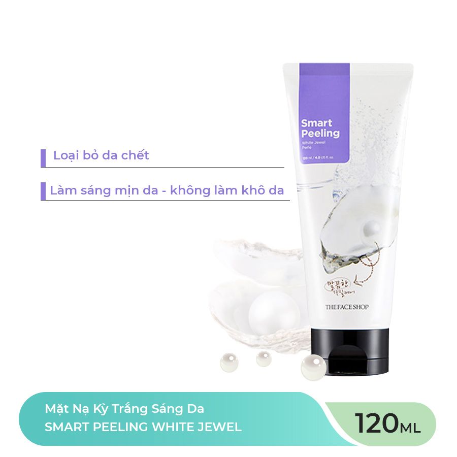  Mặt Nạ Kỳ Trắng Sáng Da SMART PEELING WHITE JEWEL 120ml 