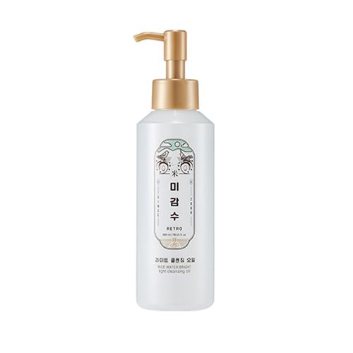  [SPECIAL EDITION] Dầu Tẩy Trang Làm Sáng Da THEFACESHOP RICE WATER BRIGHT LIGHT CLEANSING OIL 225ml 