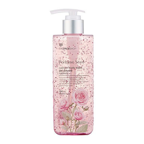 Kết quả hình ảnh cho Sữa tắm The Face Shop Perfume Seed Capsule Body Wash 300ml