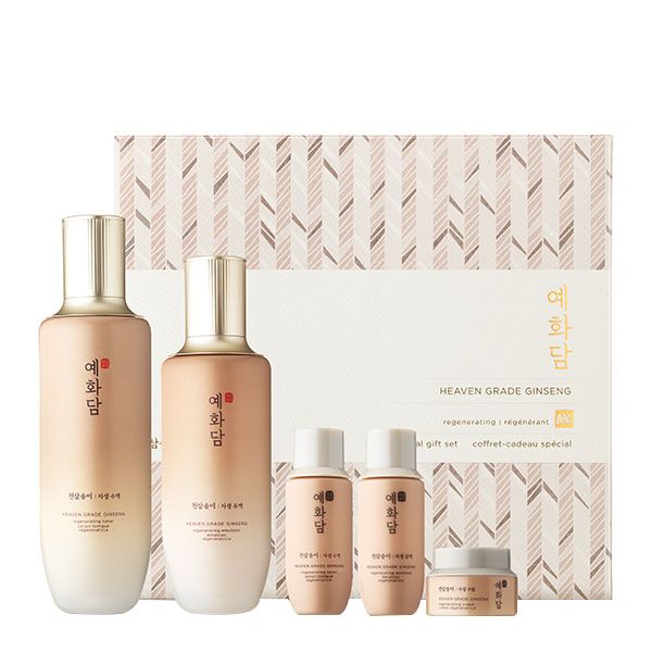  Bộ Dưỡng Da YEHWADAM HEAVEN GRADE GINSENG REGENERATING SPECIAL GIFT SET 