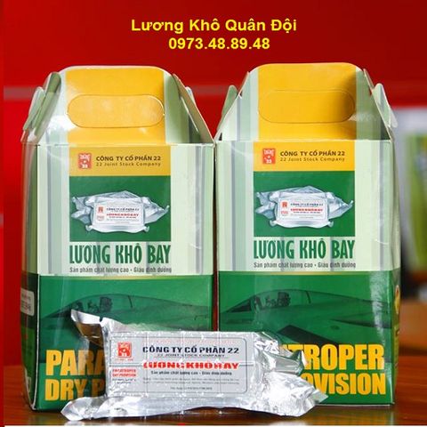 Lương khô bay quân đội 1 hộp/ 1 kg