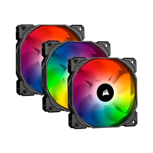 Bộ Fan Corsair iCUE SP120 RGB ELITE Performance 120mm + Lighting Node CORE ( 3 Fan )