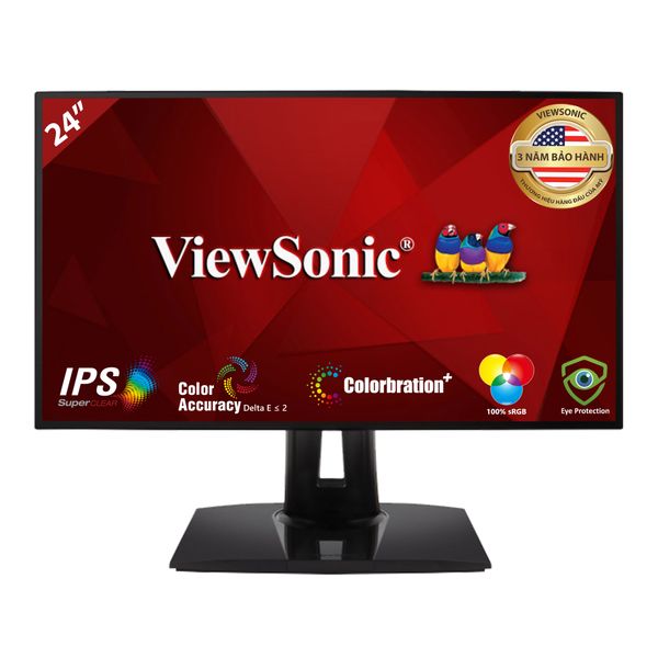 Màn Hình Máy Tính - ViewSonic VP2458 | 24Inch| IPS| FHD 1080p| 60Hz