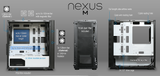 Vỏ Case Máy Tính - Tecware Nexus M – White
