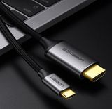 Dây Chuyển Đổi Ugreen Có Chipset USB Type-C sang HDMI - 2M (50571)