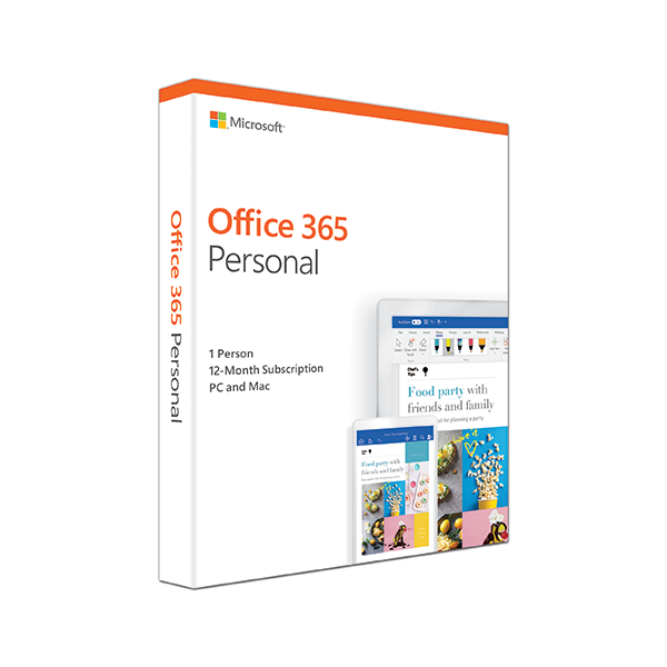 Office 365 Personal 32/64 AllLngSub PKLic 1YR Online APAC EM C2R NR(QQ2-00003)