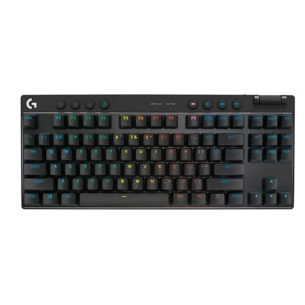 Bàn Phím Cơ Không Dây- Logitech G Pro X TKL Lightspeed Tactile