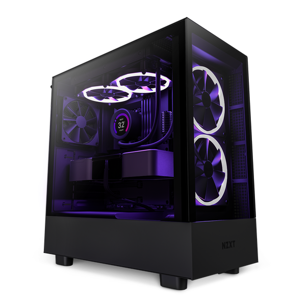 Vỏ Case Máy Tính - NZXT H5 Elite / White - Black