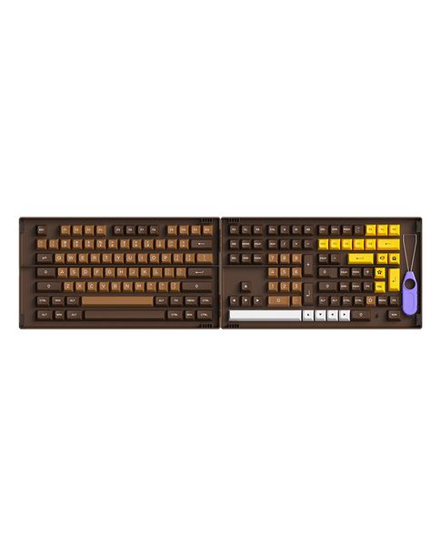 AKKO Keycap set – Chocolate ( PBT Double-Shot/ASA profile/178 nút )