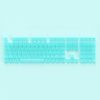 AKKO Keycap Set – Tiffany Blue (PC / ASA-Clear profile / 155 Nút )
