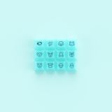 AKKO Keycap Set – Tiffany Blue (PC / ASA-Clear profile / 155 Nút )