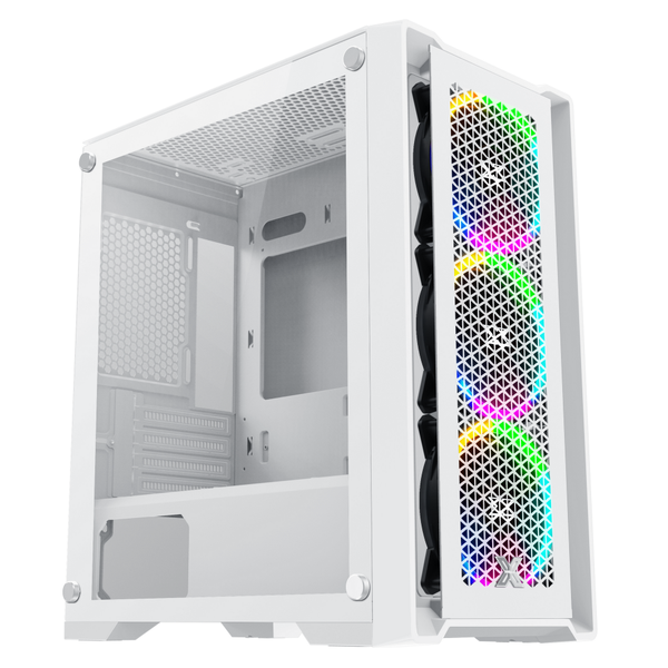 Case XIGMATEK LUX M ARCTIC 3FR - White