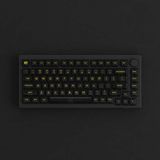 AKKO Clear Keycaps Set v2 – Black ( PC / ASA profile / 155 nút )