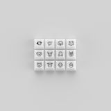 AKKO Clear Keycaps Set v2 – White ( PC / ASA profile / 155 nút )