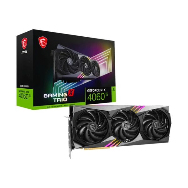 Card đồ họa MSI GeForce RTX 4060 Ti GAMING X TRIO 8G