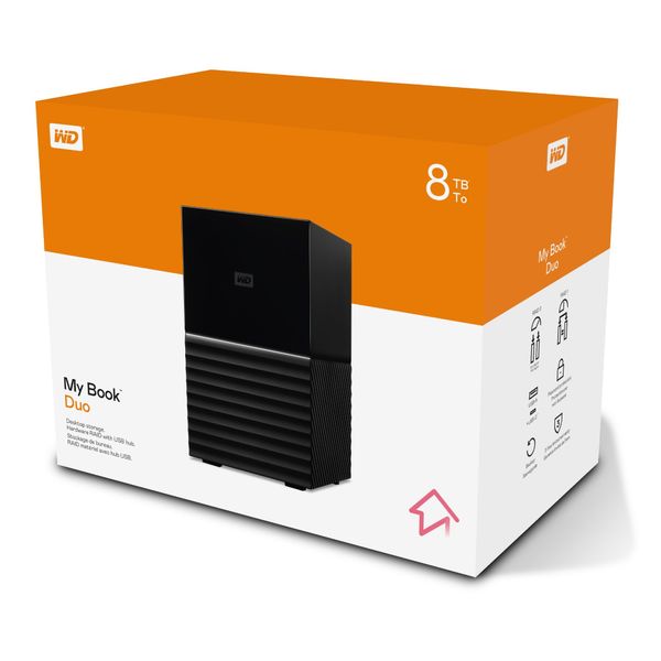 Ổ Cứng Di Động - Western Digital My Book Duo / USB 3.2 Gen 1