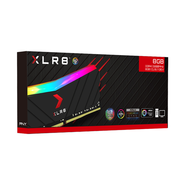 Ram PC- PNY XLR8 RGB 8GB DDR4 3200Mhz| LED RGB