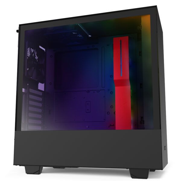 Vỏ Case Máy Tính - NZXT H510i Matte Black/Red