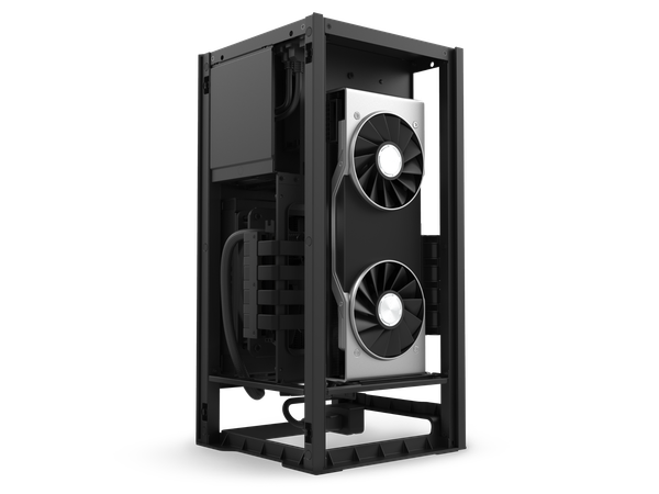 Vỏ Case Máy Tính - NZXT H1 Matte Black