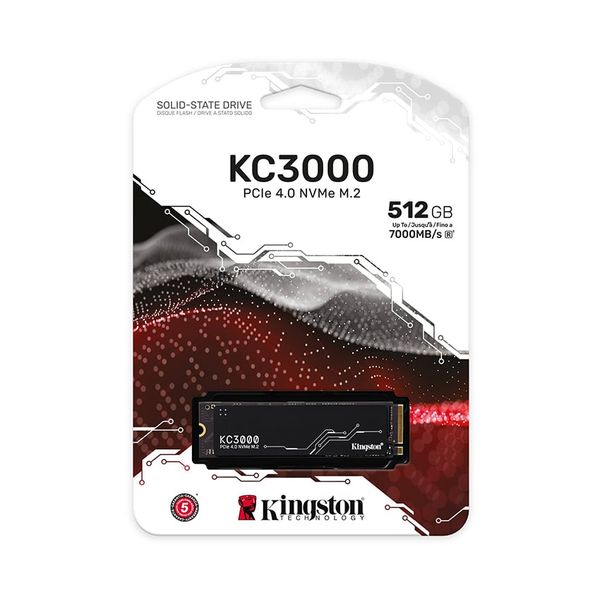 SSD Kingston -  KC3000 512GB NVMe PCIe Gen 4.0