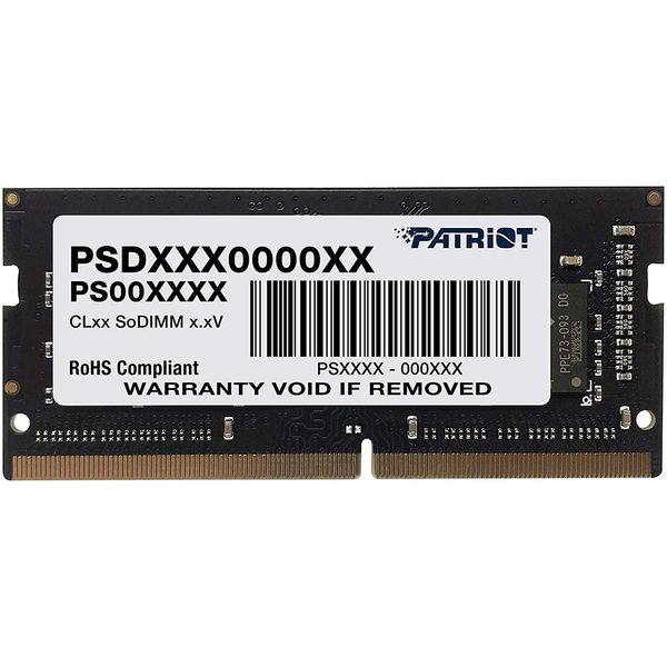 Ram Laptop Patriot Signature Line Sodimm 8GB 3200Mhz DDR4L