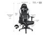 Ghế Chơi Game Anda Seat Assassin King V2 Black/White/Grey