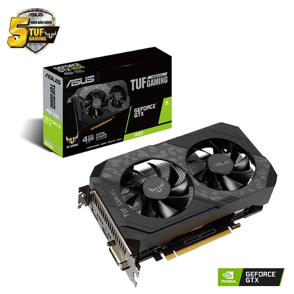 VGA ASUS TUF Gaming GeForce GTX 1650 4GB GDDR6