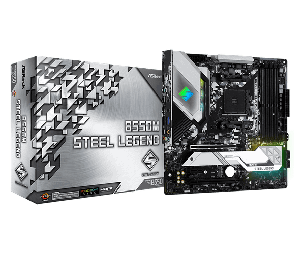 Mainboard Asrock B550M Steel Legend