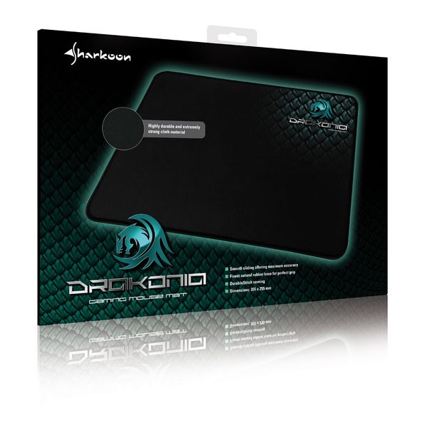 Bàn Di Chuột - Mousepad Sharkoon Drakonia Size Small