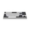 Bàn Phím Cơ Không Dây - Leopold FC750RBT PD White Dark Grey| BT5.1| USB-C | Silent Red Switch