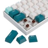 Bàn Phím Cơ Không Dây FL-Esport F12 RGB Cool Mint ( Switch Kailh: White, Red, Brown )