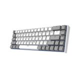 Bàn Phím Cơ Không Dây FL-Esport F12 RGB White And Grey ( Switch Kailh: White, Red, Brown )