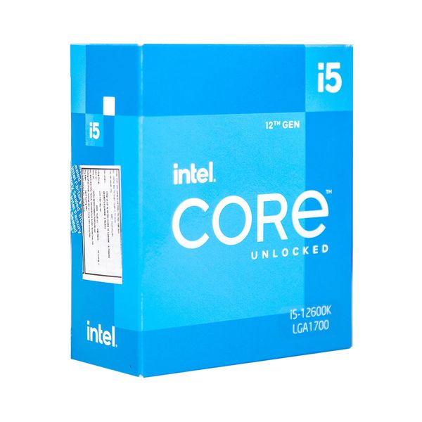 CPU Intel Core i5 12600K (3.7GHz turbo up to 4.9Ghz, 10 nhân 16 luồng, 20MB Cache, 125W) - LGA 1700 / Alder Lake