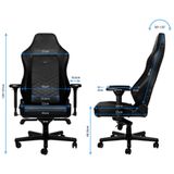 Ghế Chơi Game Cao Cấp - NobleChair Hero Series - Black ( PU Leather )