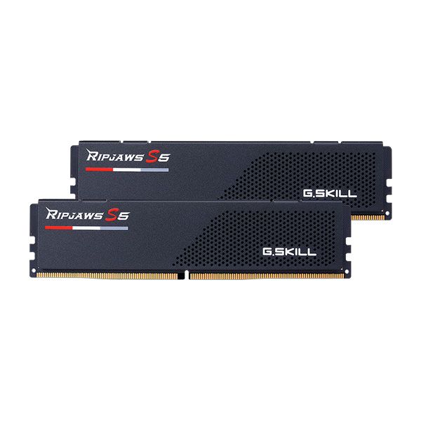 Ram Máy Tính -  G.Skill Ripjaws S5 Black CL36 DDR5 - 32GB ( 2x16GB ) 5200MHz ( F5-5200J3636C16GX2-RS5K )