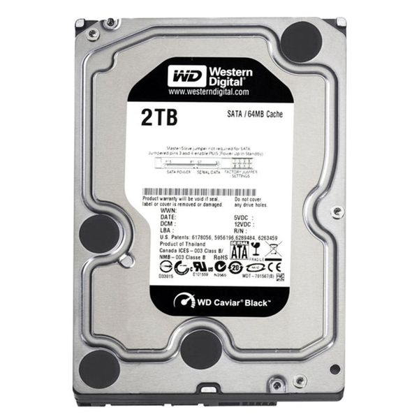 Ổ Cứng WD HDD 2TB Black 7200rpm