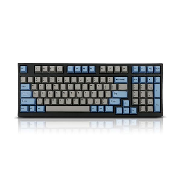 Bàn Phím Cơ Có Dây Leopold FC980M PD Blue Grey