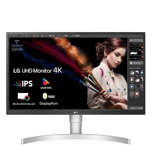 Màn Hình LG 27UL550-W (27inch/IPS/60Hz/4K)