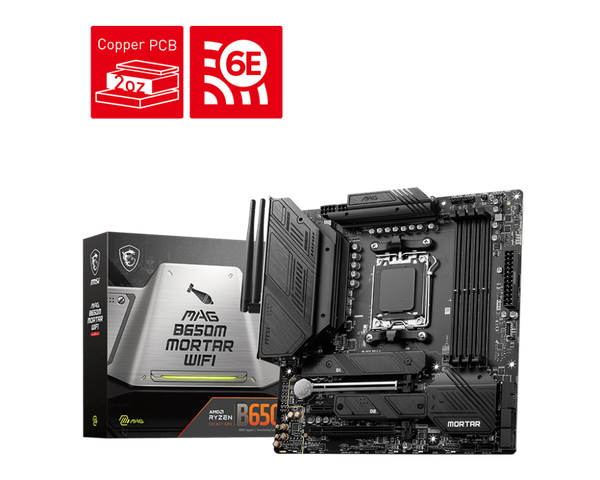 Mainboard MSI - MAG B650M MORTAR WIFI - DDR5