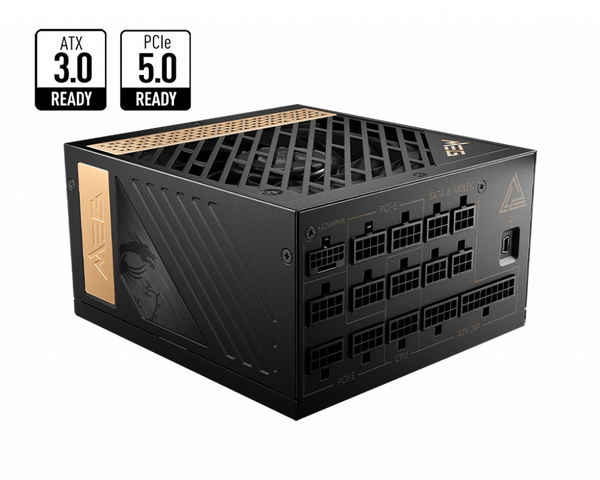 Nguồn Máy Tính - MSI MEG Ai1300P | 1300W | 80 Plus Titanium | PCIE5