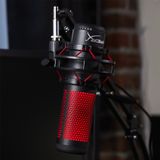 Thiết Bị Thu Âm - Microphone HyperX Quadcast | RED LED