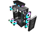 Vỏ Case Máy Tính - MIK TN10 (3 FAN GALAXY RGB)