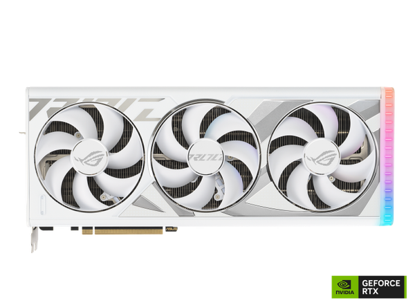 Card Màn Hình - VGA ASUS ROG Strix RTX 4090 OC White Edition 24GB GDDR6X