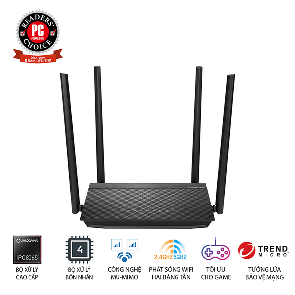 Router - Bộ Định Tuyến ASUS RT-AC1500UHP